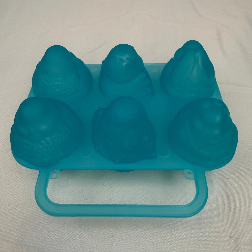 Jell-O Jiggler Gelatin Easter‎ Egg Mold Lot 4 Sets Pastel Plastic Jello Shots